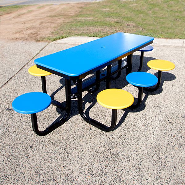 Picnic Setting, Recycled Plastic tops