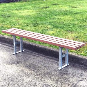All weather slim bench seat