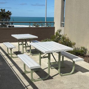 Aluminium Outdoor Tables at Cumberland Lorne VIC