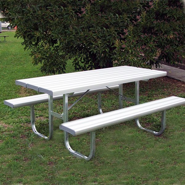 Aluminium picnic setting