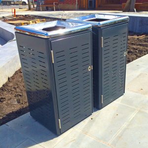 1200 series heavy duty bin surrounds with flat covers