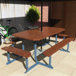Large Spotted Gum Picnic Setting