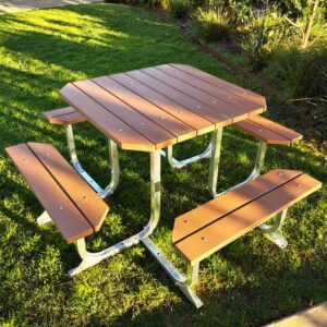 Freestanding School Ground Table Setting at Preston High School