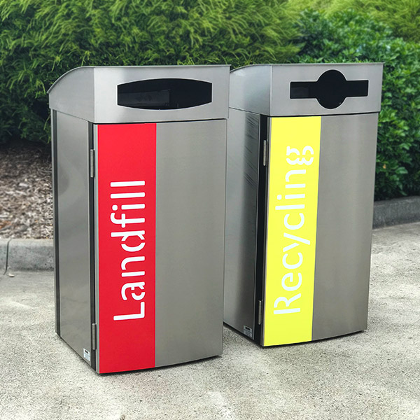 iNfinity Series Bin Surround with Curved Cover