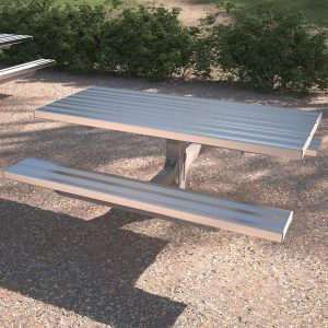 Aluminium Park Table Setting
