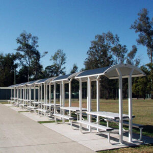 Sheltered Picnic Tables