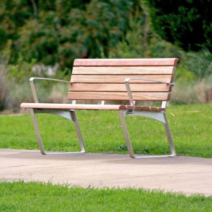 Bench Seat with armrests