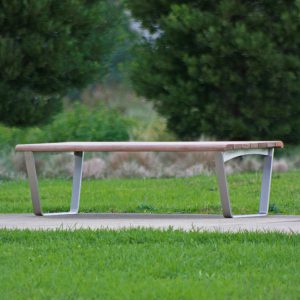Bench seat in park