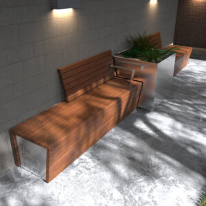 Bench Seats with Backrests