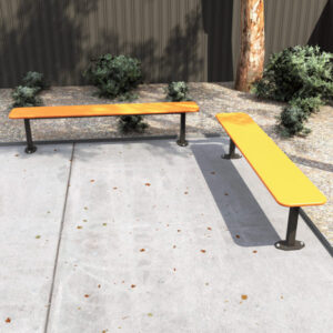 HDPE recycled plastic bench