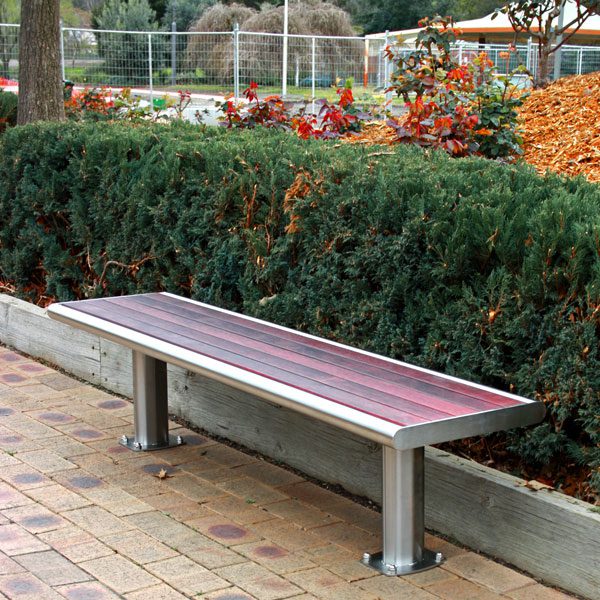 All weather park bench