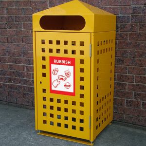 Pyramid top bin surround