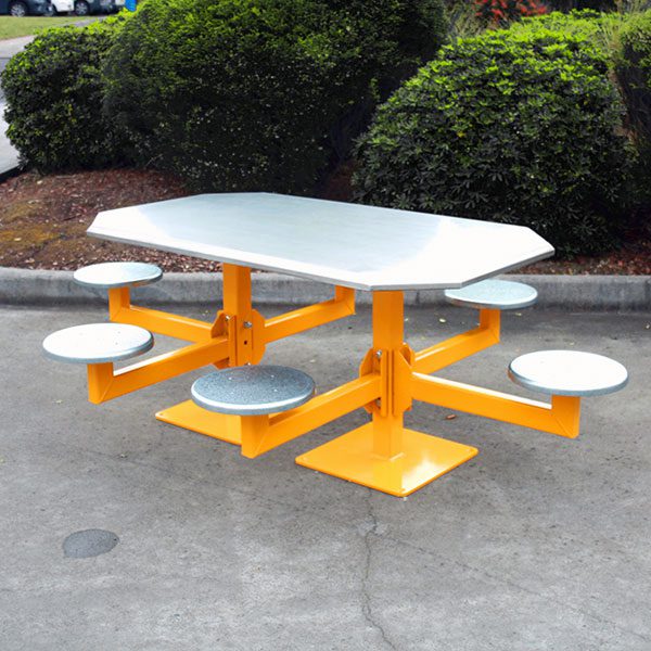 Heavy Duty Prison outdoor table setting