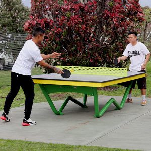 Outdoor Tennis Table, all steel and fully powdercoated