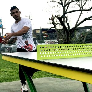 All Steel Outdoor Tennis Table