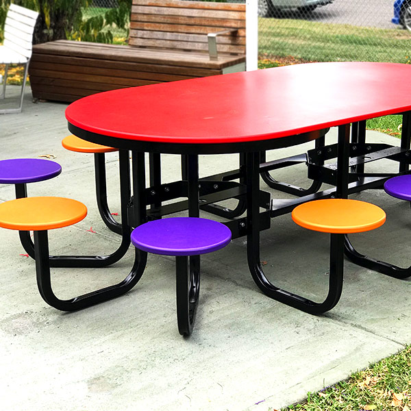 12 Seat satellite Table setting