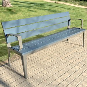 Aluminium Park Bench at Royal National Park NSW