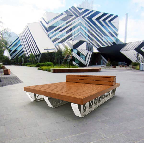 Monash University Movable Platform Bench