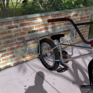 Wall Mounted Public Bike Rack