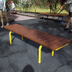 Commercial Freestanding Outdoor Benches