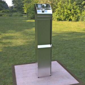 Simple Stainless Steel Drinking Fountain