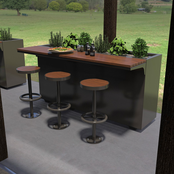 Bar Height Planter