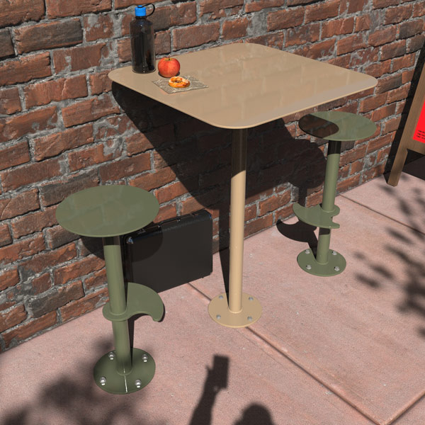 Street Bar Tables and Stools