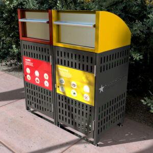 Animal Proof Bin Enclosures