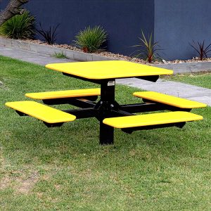 Recycled Plastic Park Table Setting