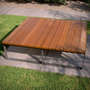 High End Commercial Public Platform Bench