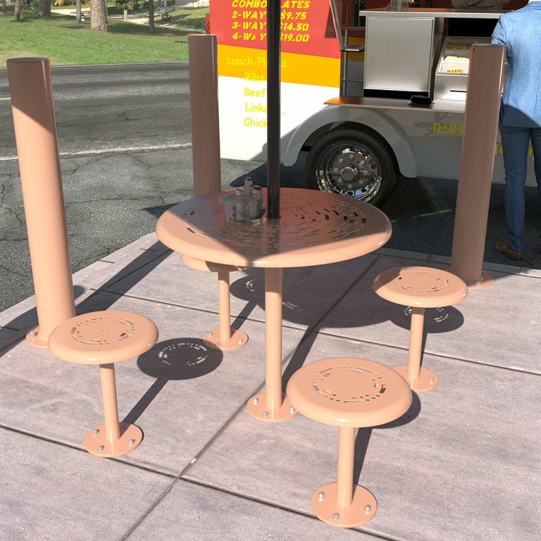 Food Truck cafe setting