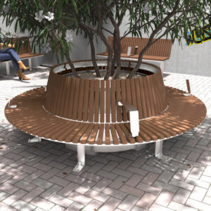 Round Planter and Seat