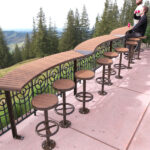 Bar Height Lookout Table Setting