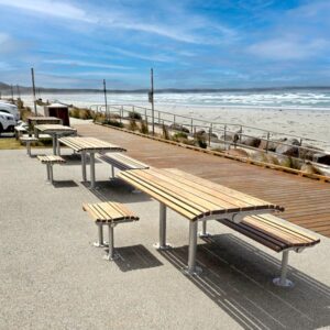 Public Table Settings with DDA Wheelchair Space