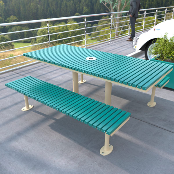 Blue Mountains Picnic Table Setting