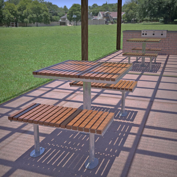 Table Settings at a Parramatta BBQ Picnic Amenities