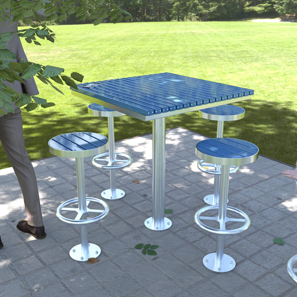 Bar Height Table Setting in Perth Sports Park