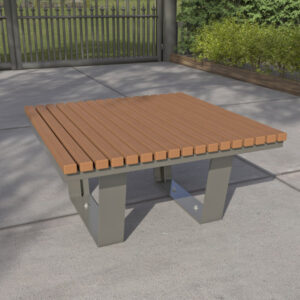 Cardiff NSW School Ground Platform Bench
