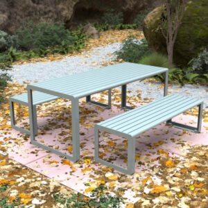 NSW Forest Picnic Spot with Park Table Setting