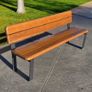 Park Seat with Large Battens