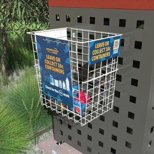 Public 10c Container Retrieval Basket