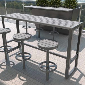 Bar Height Table at a Lookout in the Blue Mountains
