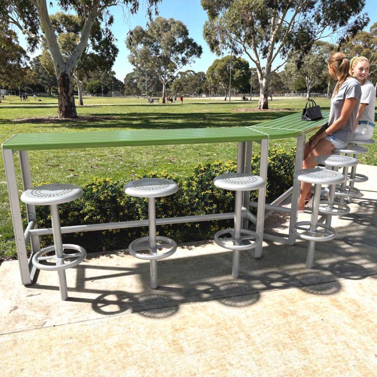Bar Table Setting in a Park in Blacktown NSW