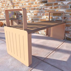Schoolyard Seating with Panelled Ends in Bunbury WA