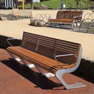 Public Seating at Birrarung Marr
